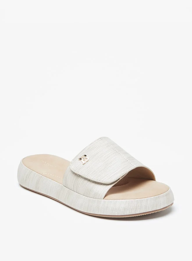 فلورا بيلا من شو إكسبرس Women's Textured Slides Ramadan Collection