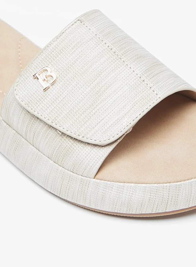 فلورا بيلا من شو إكسبرس Women's Textured Slides Ramadan Collection