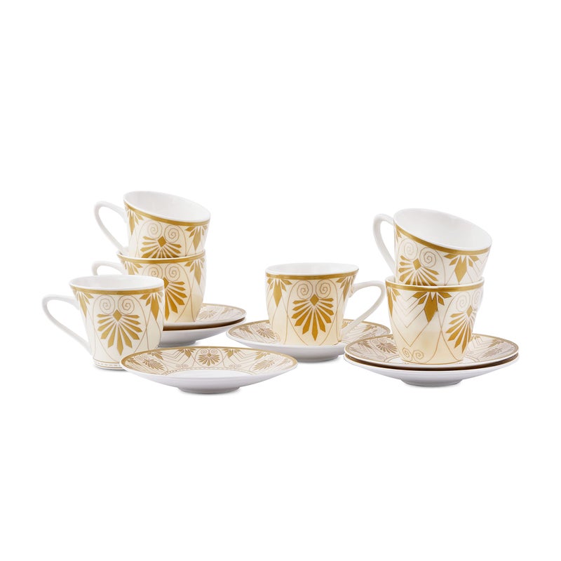 Dandy lines England by DATA Dandy Lines Alpine in Gold Rajasthan Design, 53038, Pack of 12 - Image 2