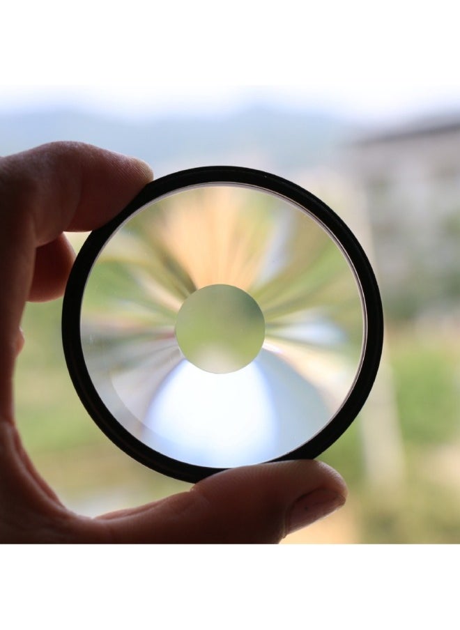 Generic - Hot-selling Photography Prospect Vortex Black Hole Special Effects 77mm82mm SLR Camera Accessories-Colour:58mm - Image 1