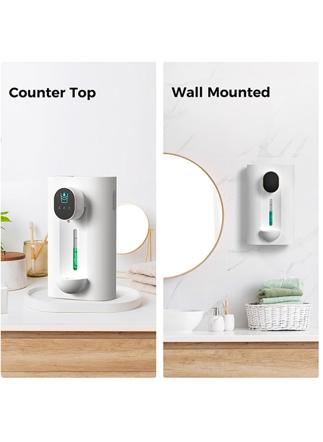Induction Mouthwash,540ml Large Capacity,USB Charging Design,3-Speed Flexible Adjustment,Long Life,Suitable for Wall/Desktop(White)