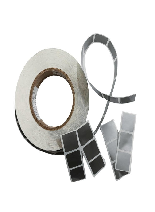 Craftmind 1 Inch Square Silver Scratch Off Label Stickers | Silver Scratch Stickers | Sale Events, Festival Offers, Surprising - Square Shape Peel Off - Set of 250 - Image 1