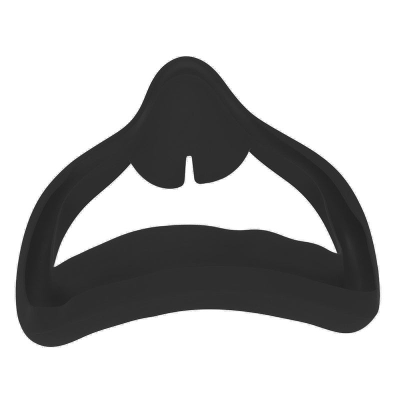غطاء عينات VR: وسادة مؤقتة من السيليكون عالي الجودة السوداء قابلة للتنفس - تصميم خافت للحجب الضوئي، غطاء وقائي مضاد للتعرق لمنظارات ألعاب VR Oculus Quest 2 - Image 1