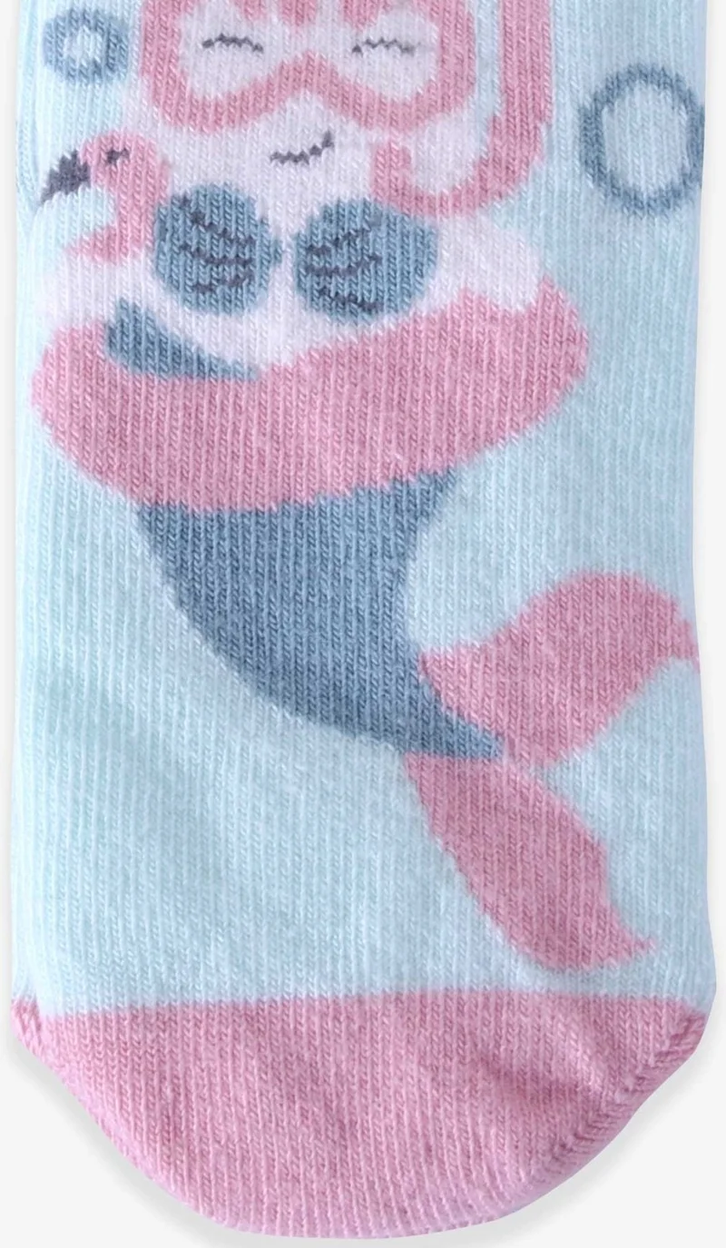 Katamino Girl Kids Socks Summer Figured Water Green (1-2-7-8 Years)