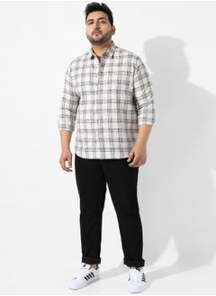 Instafab Plus Tartan Plaid Shirt  - Image 5
