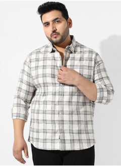Instafab Plus Tartan Plaid Shirt  - Image 2