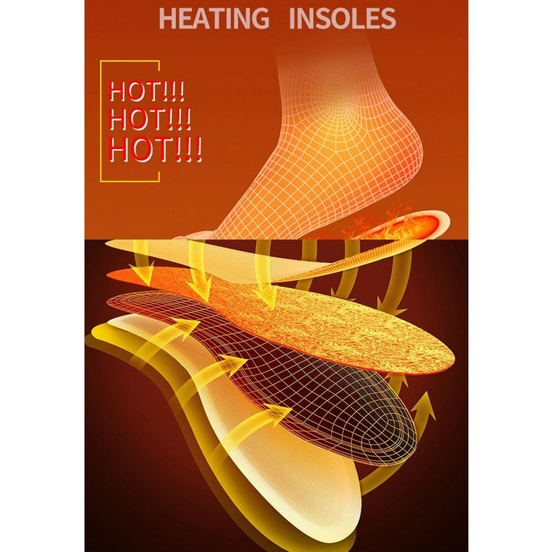 Self Heating Insole, 10Pairs Comfortable Disposable Foot Heating Warm Shoe Insoles Feets Anti Frostbite for Outdoor Sports Cold Winter Camping Skiing Hiking - Image 5