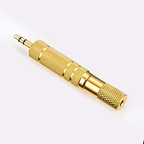LipiWorld® 4 Pieces Headphone Adapter 6.35mm Male to 3.5mm Female and Audio Stereo Plug 3.5mm Male to 6.35mm Female (Available Color) - Image 4