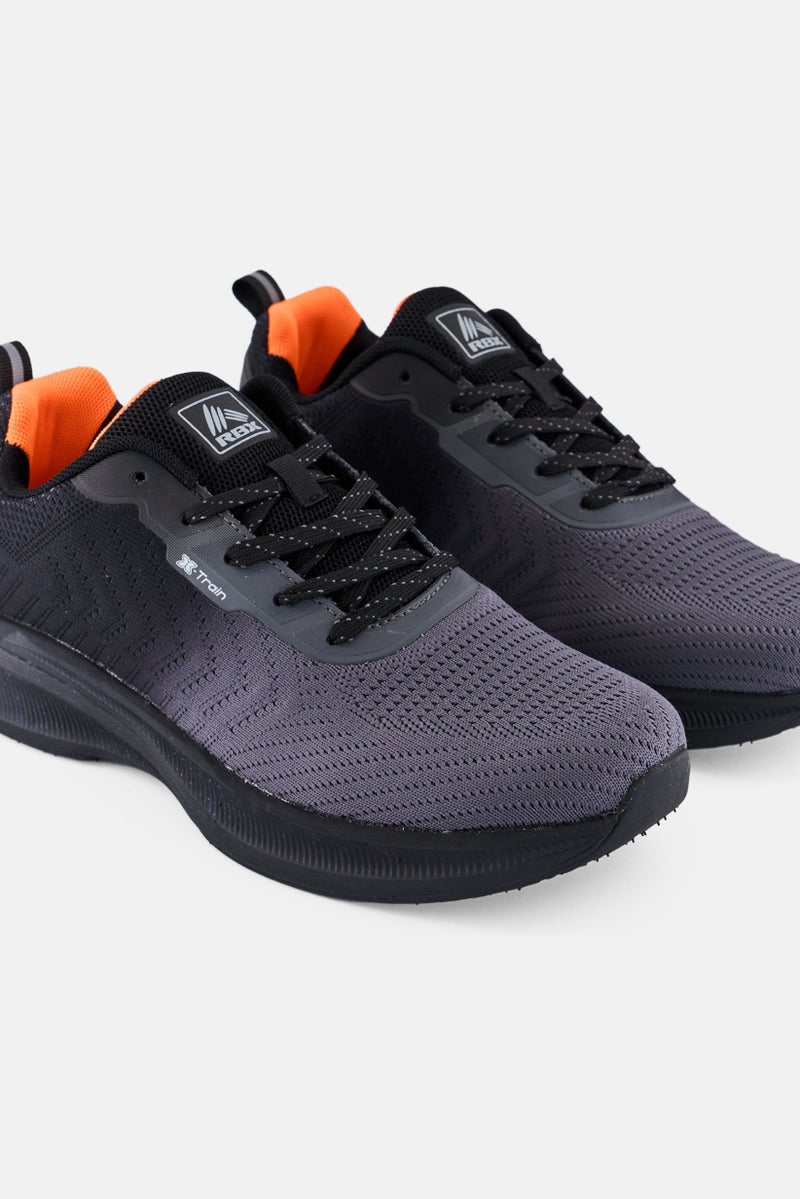 RBX Men Lace Up Brand Logo Training Shoes, Multicolor - Image 3