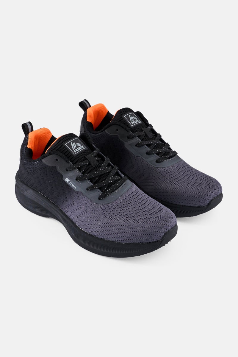 RBX Men Lace Up Brand Logo Training Shoes, Multicolor - Image 1