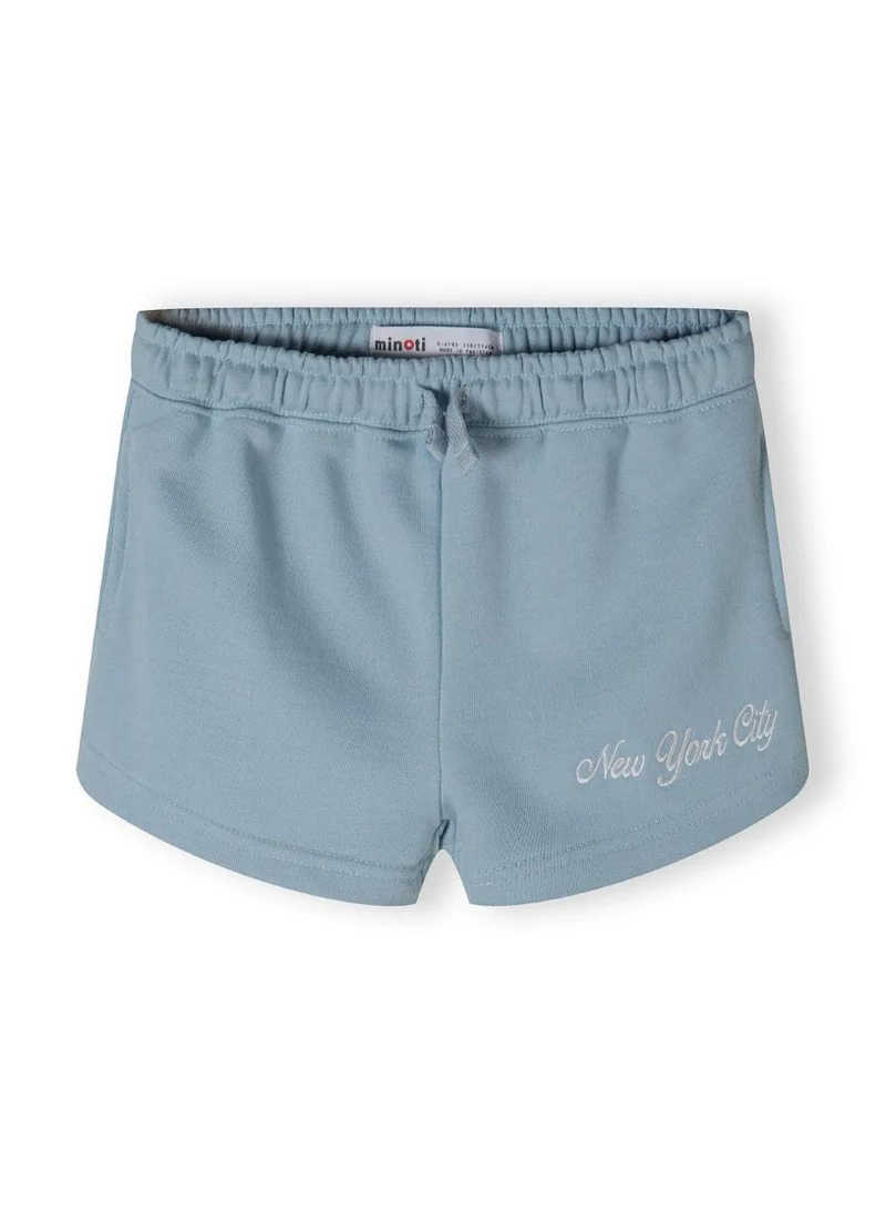 MINOTI Kids Girls Sweatshirt and Shorts Set with Print Detail