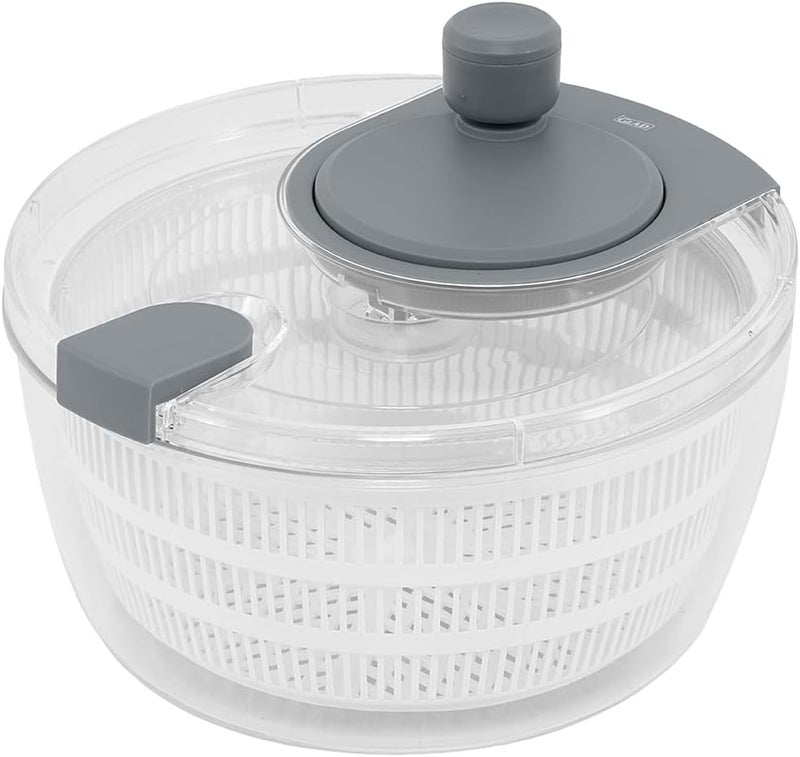 Glad Salad Spinner, 4.2 Quarts - Dishwasher Safe Lettuce Spinner, Fruit Washer, and Vegetable Strainer - Colander, Toss & Serve Bowl, and Locking Lid, Heavy Duty Plastic - Image 1