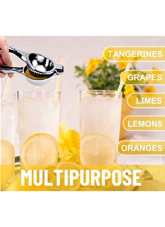 SAQOWARE - Saqoware Premium Quality Lemon Squeezer, Stainless Steel lemon Squeezer Hand Manual Squeezer Bowl and Food Grade, Citrus Press Juicer squeezer, Lime Lemon Squeezer, Manual Citrus Press Juicer Heavy Duty - Image 1