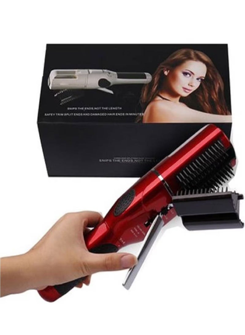 Fasiz Cordless Split End Hair Trimmer Red - Image 1