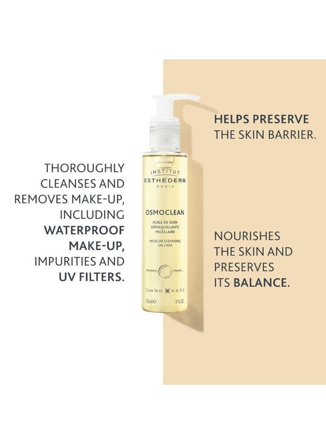 Institut Esthederm Osmoclean Micellar Cleansing Oil Make-Up Remover 150ml - Image 3