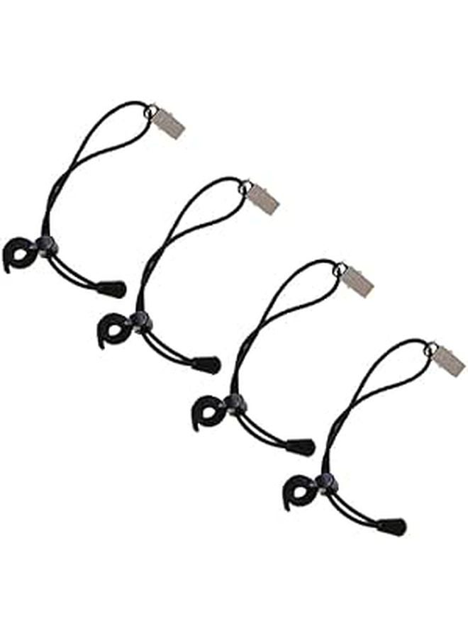 Adjustable Elastic Photography Background Clips Windproof Studio Outdoor 4 Pack - Image 1