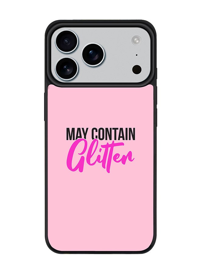 Stylizedd iPhone 17 Pro Max Case, [Compatible with MagSafe] Slim Magnetic cover Phone Case iPhone 17 Pro Max -May contain Glitter - Image 1