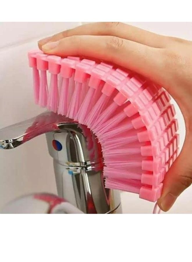 فرشاة مرنه متعدده الاستخدام بلاستيكية للتنظيف (لون عشوائى)  - Image 2