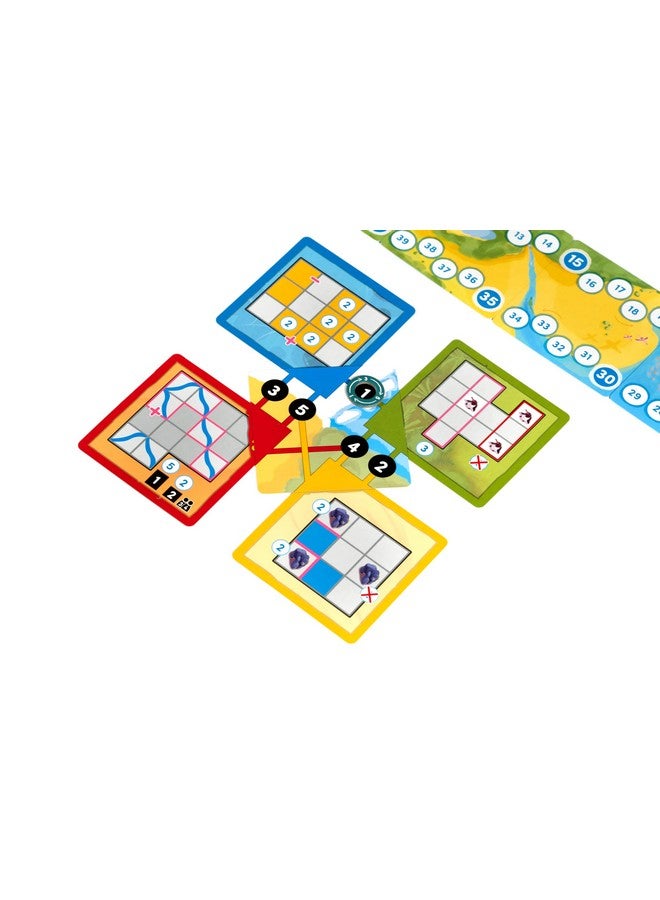 LUCKY DUCK GAMES Nimalia Board Game - Design Your Animal Sanctuary and Compete for Victory! Fun Strategy Game for Kids and Adults, Ages 10+, 2-4 Players, 25-30 Minute Playtime, Made by Lucky Duck Games - Image 4