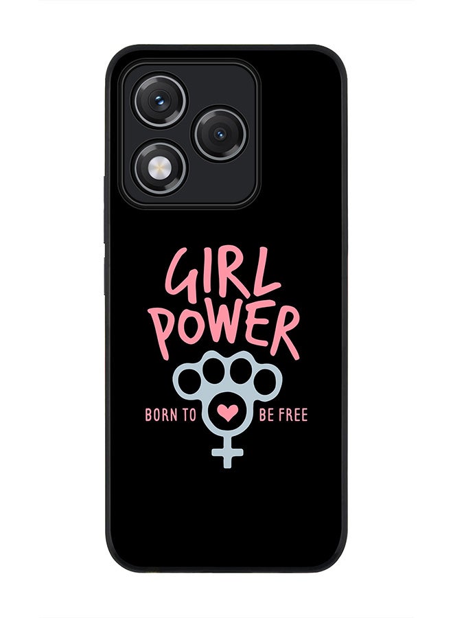 Stylizedd For Honor 400 Lite Case,Slim fit Camera Protection, Shockproof Thin Phone cover  - Girl Power