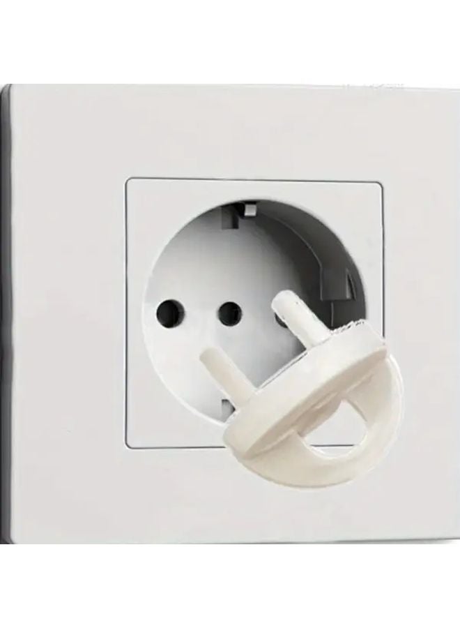 White European Style Power Outlet Cover 15pcs Flat Design Socket Plug Protection - Image 5