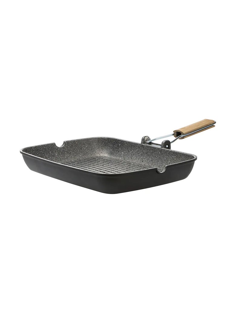 Grill pan, black36x26 cm - Image 1