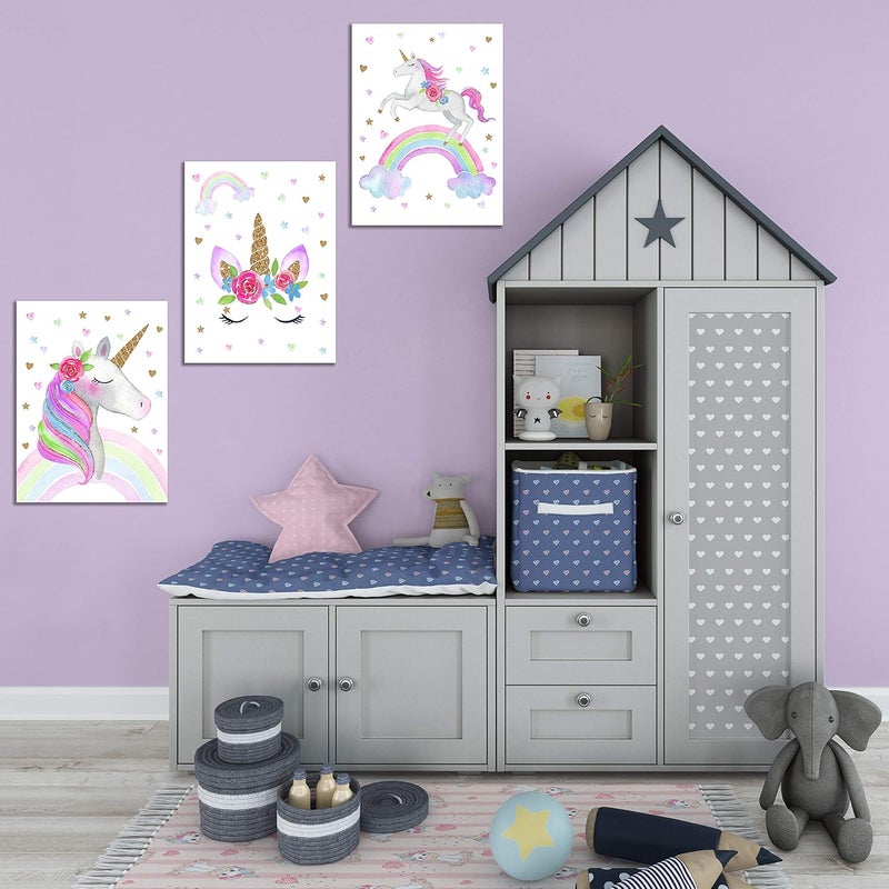 Something Unicorn شيء يونيكورن - قماش فني مؤطر وجاهز للتعليق - Image 3