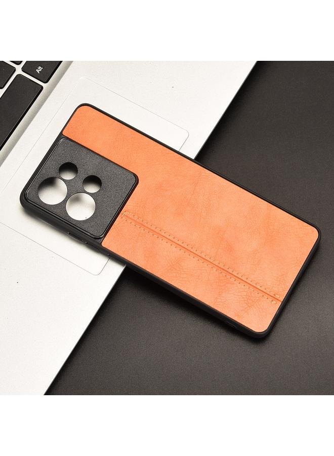 S-TOP Case For Motorola Edge 50 Cow Pattern Sewing Back Cover Phone Case - Image 2