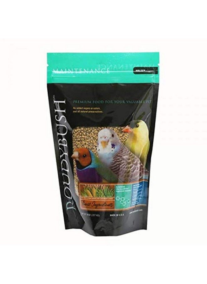 ROUDYBUSH Daily Maintenance Bird Food, Nibles, 8Ounce 