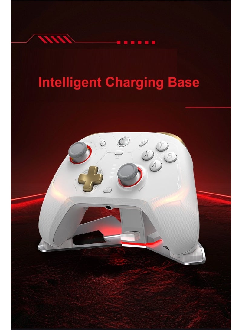 Professional Gamepad Cyclone 2 Game Controller for PC Steam Switch Android iOS with RGB Lamp Wireless Audio Hall Linear Trigger and Micro Trigger Switch Six-Axis Gyroscope