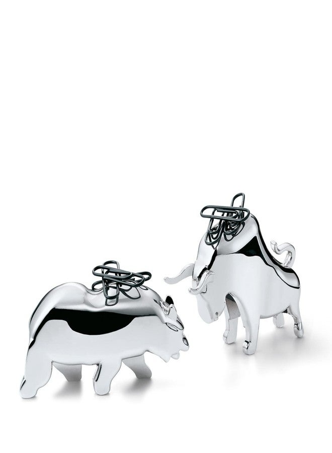 Philippi Bull & Bear Paper Clip Holders Set - Image 1