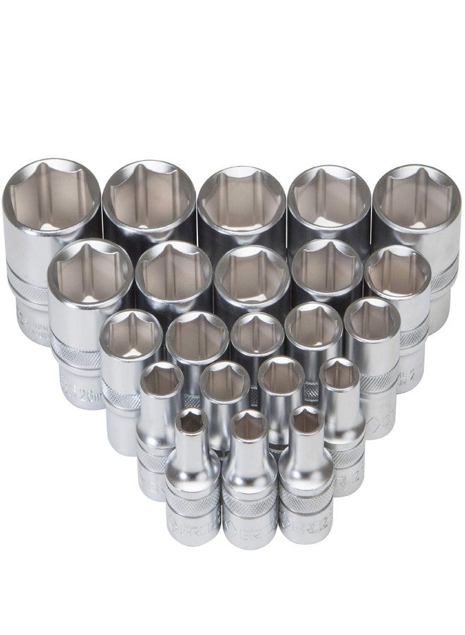 Groz 42 pc 1/4 inch Socket Tool Kit for Mechanics, Professionals, DIY Enthusiasts, etc. | Chrome Vanadium| 3X Durable Sockets | KIT/SKT/H/1-4/42/UG - Image 3