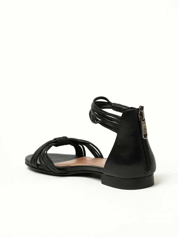 Y.so Women's Flat Slingback Sandals – Slip-On Comfort with Backstrap Support
