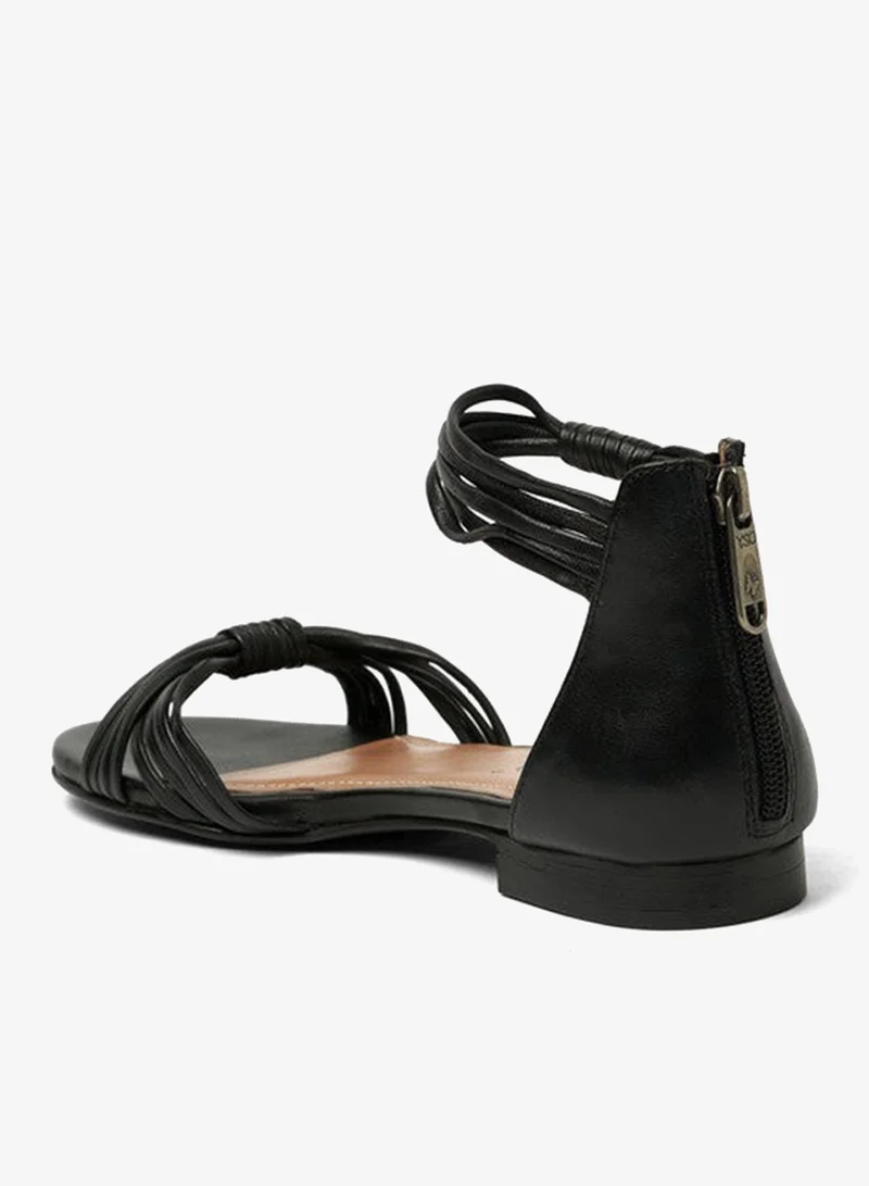 Y.so Women's Flat Slingback Sandals – Slip-On Comfort with Backstrap Support