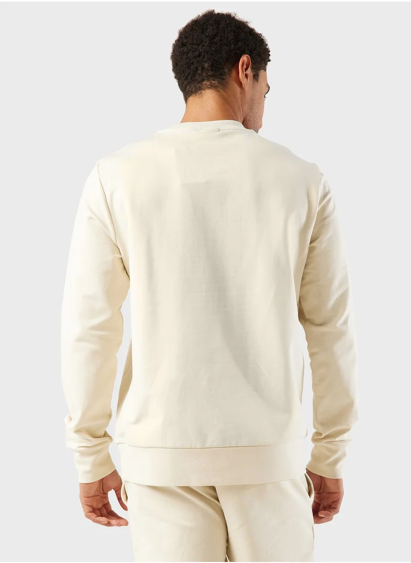 Hackett Logo Crew Neck Sweatshirt