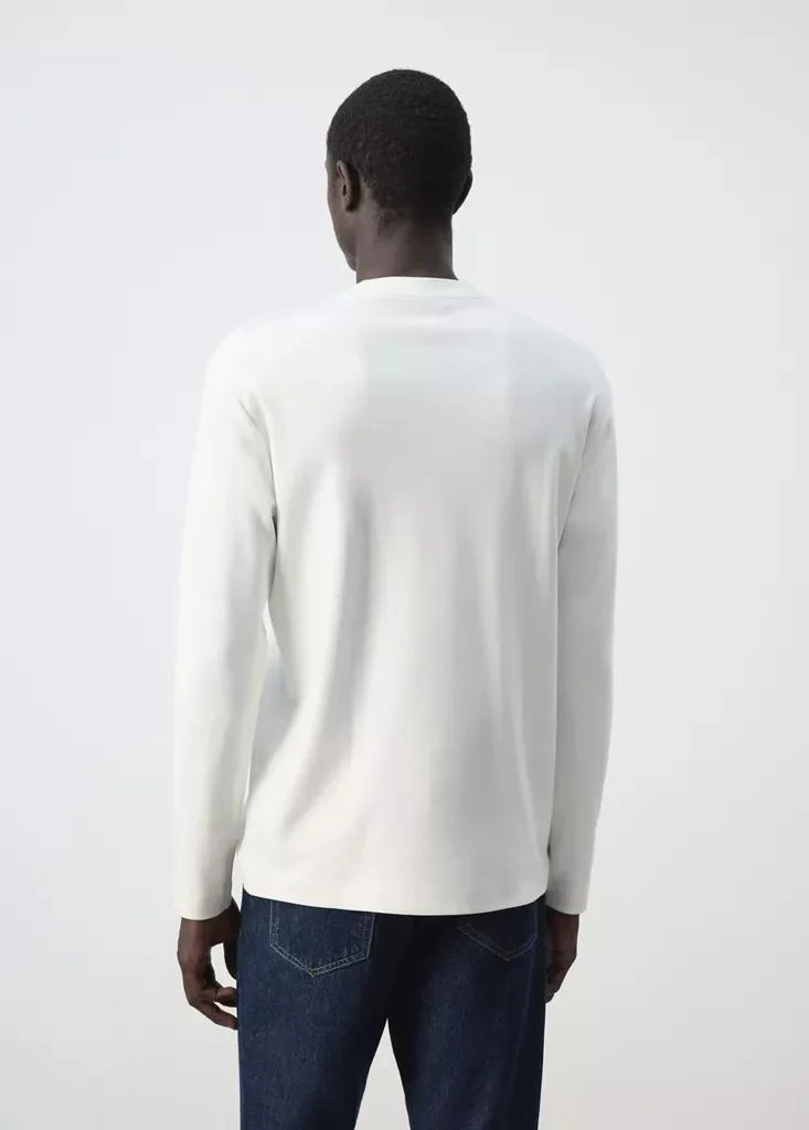 Mango Man  Regular Fit Cotton T-Shirt for Men | Best Price UAE