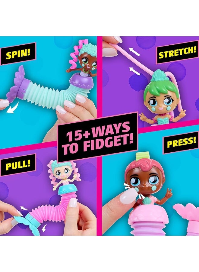 WowWee Fashion Fidgets Mermaids Fantasy Series â€“ Fidget Doll for Girls Created by Mrs. Bench - Image 5