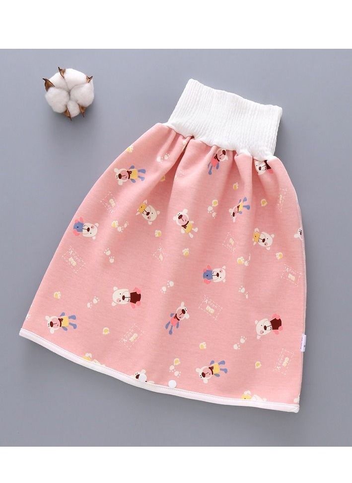 Loquat 1Pcs Cotton Baby Skirt Waterproof Underwear For Pee Nappy Diaper Pants Potty Training 