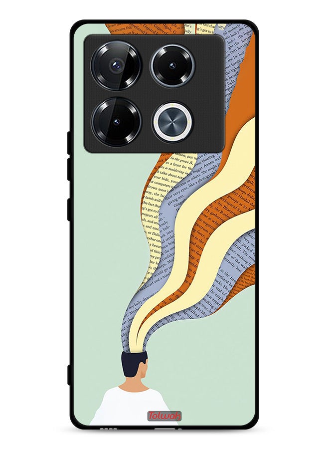 Tolwak Infinix Note 40 Pro 5G Protective Case Cover Data In Mind Art - Image 1