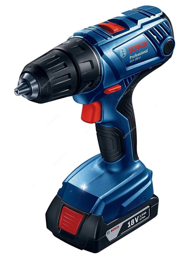 BOSCH - BOSCH Cordless Drill, GSR-180-LI, 18V - Image 1