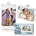 Azureblue 2Pcs Car Picture Holder for Visor Clip Photo Frame Car Visor Photo Clip Acrylic Magnetic Car Sun Visor Photo Holder Personalized Car Picture Frame Suitable for Adding Family or Personal Photos Gift for Fathers Day - Image 2