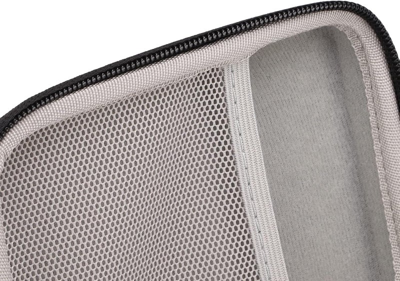 RiToEasysports Guitar Pick Holder Case, EVA Hard Shell Storage Bag for Over 40 Picks, with Mesh Pockets for Tuner Capo Strings Shoulder Straps, for Electric Classical Bass Acoustic Guitars (Black) - Image 3