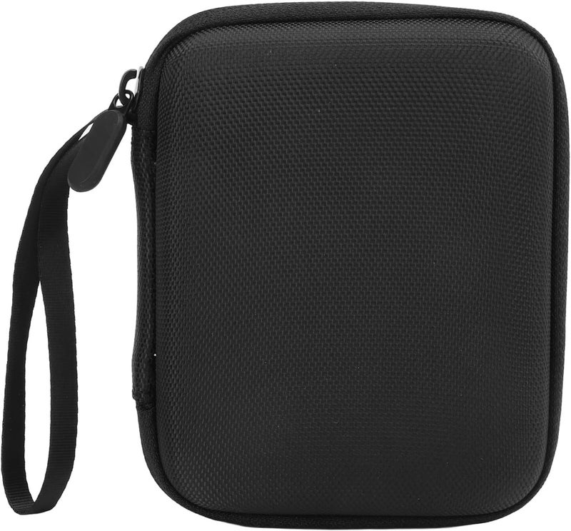 RiToEasysports Guitar Pick Holder Case, EVA Hard Shell Storage Bag for Over 40 Picks, with Mesh Pockets for Tuner Capo Strings Shoulder Straps, for Electric Classical Bass Acoustic Guitars (Black) - Image 5