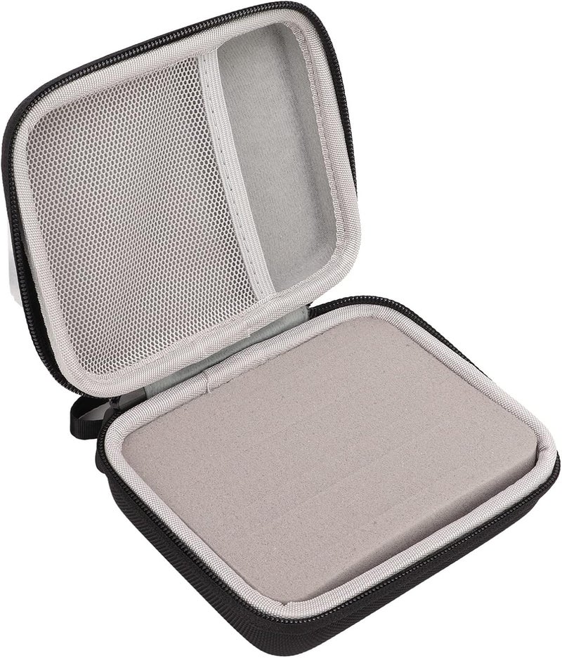 RiToEasysports Guitar Pick Holder Case, EVA Hard Shell Storage Bag for Over 40 Picks, with Mesh Pockets for Tuner Capo Strings Shoulder Straps, for Electric Classical Bass Acoustic Guitars (Black) - Image 1