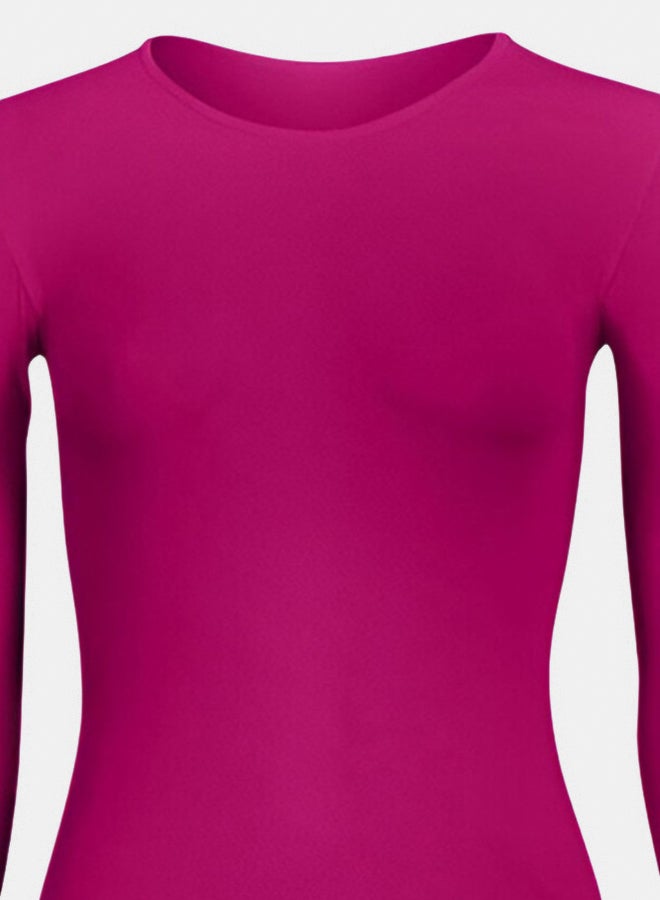 Silvy Lycra Wave3 Round Neck Long Sleeves Bodysuit Underwear For Women - Image 2