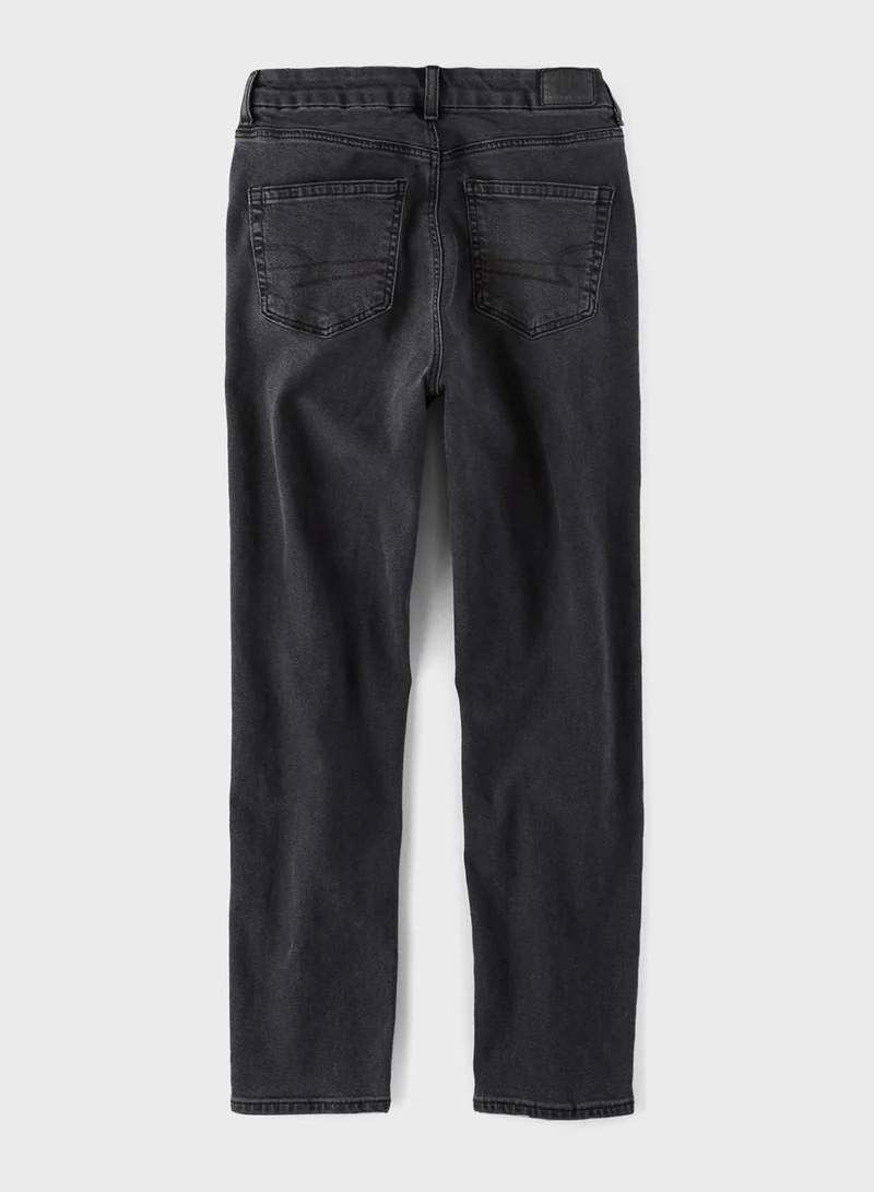 American Eagle Stretch Curvy Mom Jeans