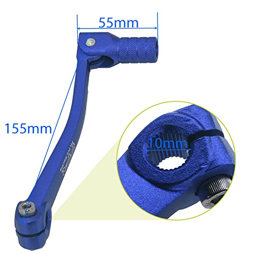 PPR PIT PRO RACING CNC Aluminum Motorcycle Gear Shifter Lever, Foldable Gear Shift Lever Fit for 50cc 110cc 250cc CRF50 XR50 XR CRF Dirt Pit Monkey Bike Motorcycle ATV - Image 2