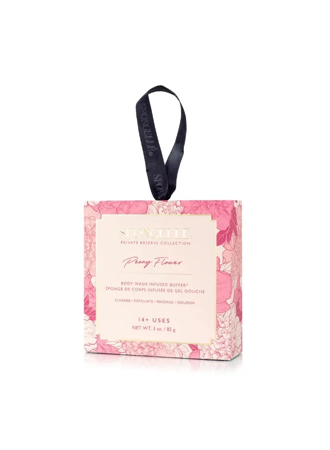 spongelle Private Reserve Peony Flower Body Wash Infused Buffer 85 g (14+Uses)