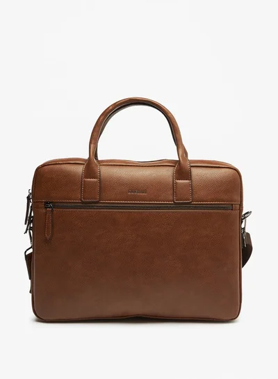 DUCHINI Men Textured Portfolio Bag
