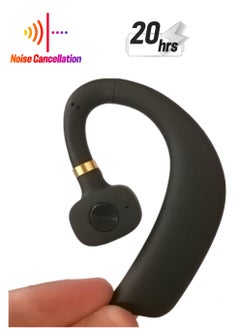 Wireless stereo headset compatible with all Bluetooth devices, black WY 01